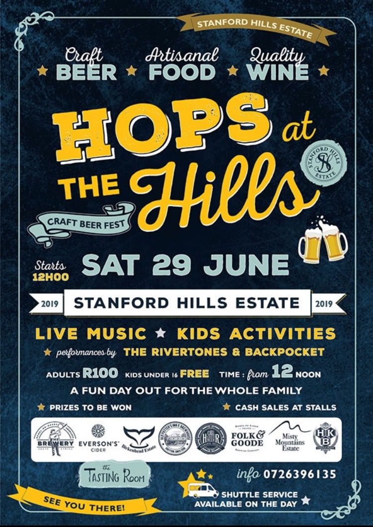Hops at the hills