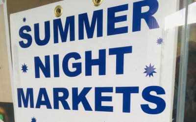 Summer night markets